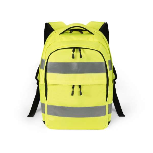 Dicota Backpack Hi-Vis 25 litres Yellow