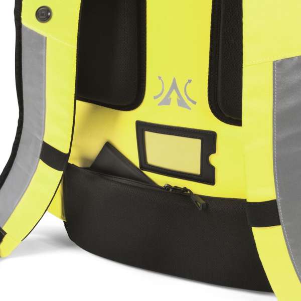Dicota Backpack Hi-Vis 25 litres Yellow