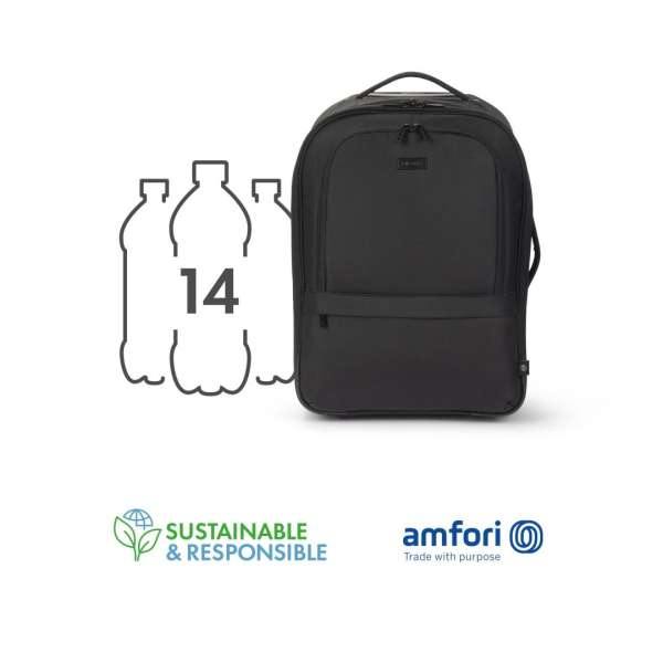 Dicota Backpack Roller Eco CORE 16" Black