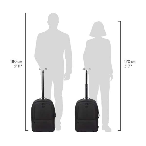 Dicota Backpack Roller Eco CORE 16" Black