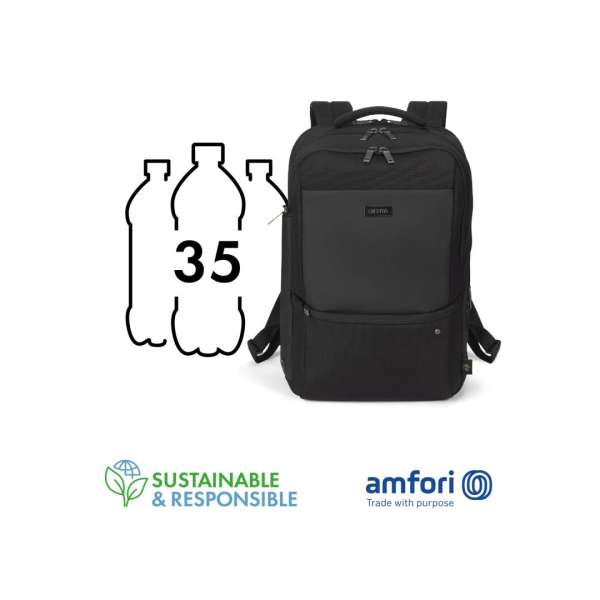 Dicota Notebook Backpack FIVE 15-17,3" Black