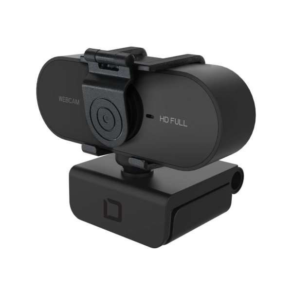Dicota PRO Plus Full HD Webkamera Black