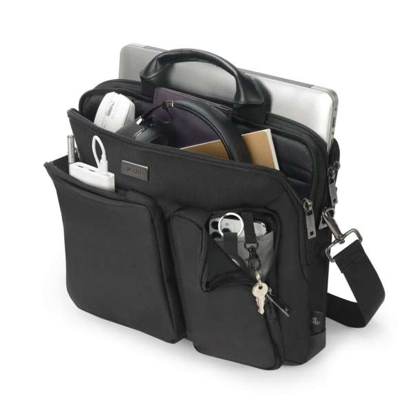 Dicota SEVEN Notebook Slim Case 12-14" Black