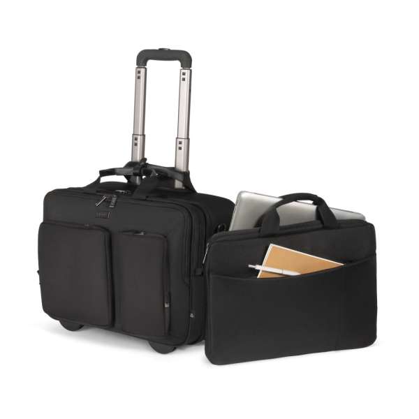 Dicota SEVEN Traveller Roller Notebook Case 14-16" Black