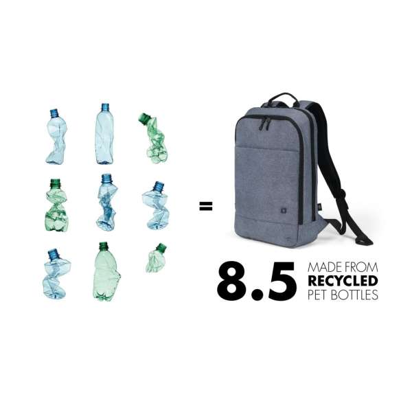 Dicota Slim Eco Laptop Backpack 13-14,1" Blue