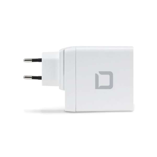 Dicota Travel Laptop GaN Charger Universal Pro 100W White