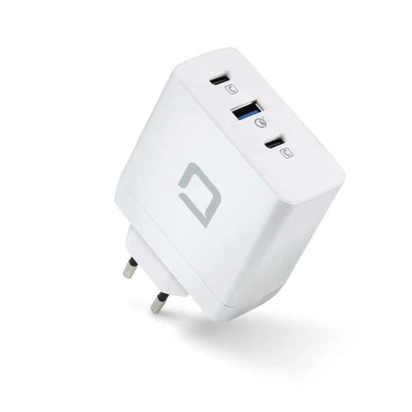 Dicota Travel Laptop GaN Charger Universal Pro 100W White