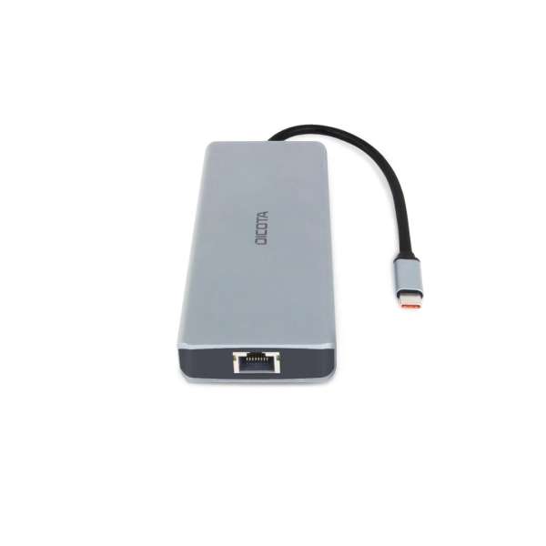 Dicota USB-C 13-in-1 Docking Station 4K HDMI/DP PD 100W Silver
