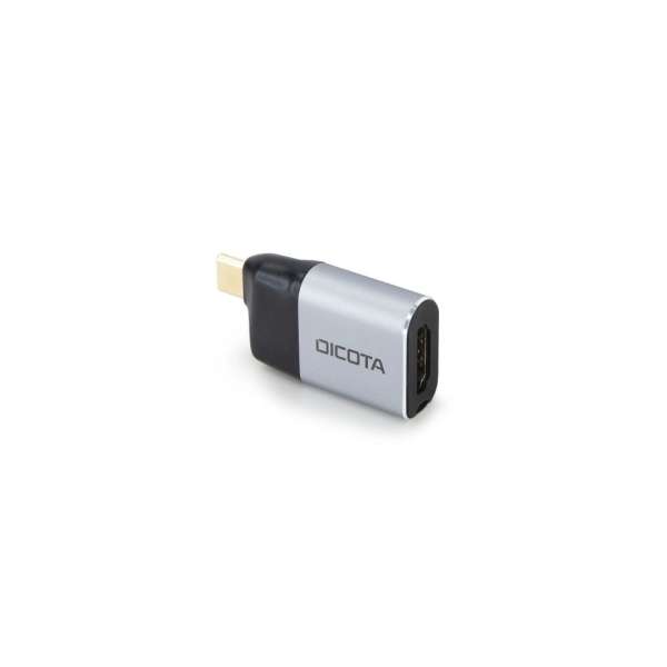 Dicota USB-C to HDMI Mini Adapter with PD (4k/100W) Silver