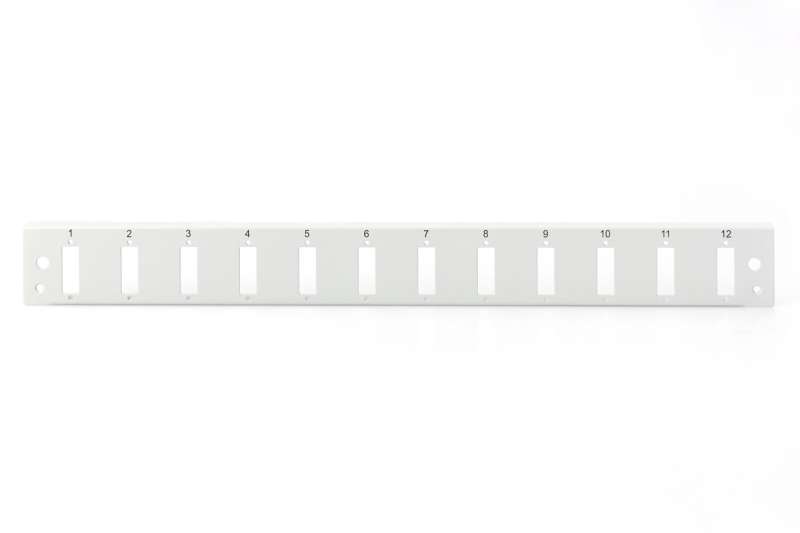 Digitus 12-port Patch Panel 1U Grey