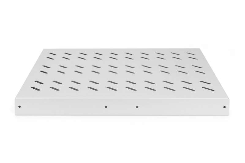 Digitus 1U extendible shelf for 600mm depth racks 40x485x368mm up to 25 kg Grey (RAL 7035)