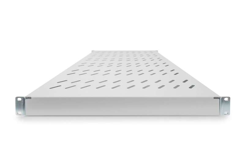Digitus 1U fixed shelf for 1000mm depth racks 44x482x700 mm adjust. 700-900mm depth Grey