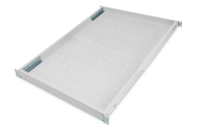 Digitus 1U fixed shelf for 1000mm depth racks 44x482x700 mm adjust. 700-900mm depth Grey