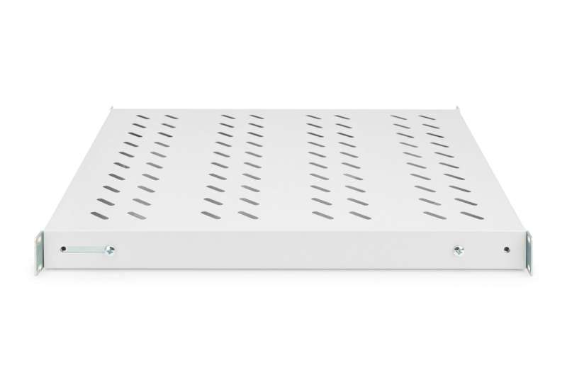 Digitus 1U fixed shelf for 800mm depth racks 44x482x500mm adjust. 500-700mm depth Grey