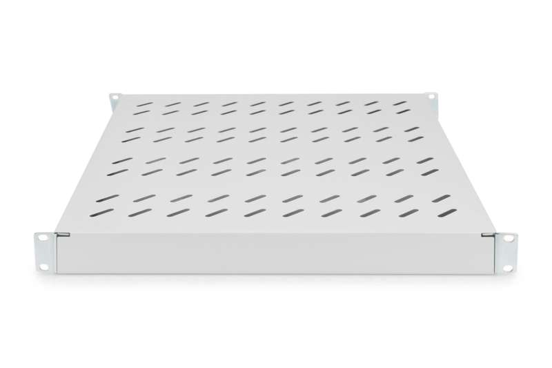 Digitus 1U fixed shelf for 800mm depth racks 44x482x500mm adjust. 500-700mm depth Grey