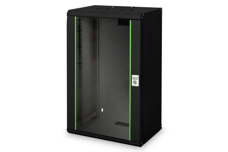 Digitus DN-19 20-U-SW Falra szerelhető Rackszekrény Black