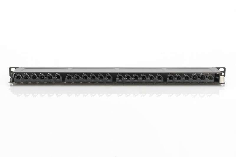 Digitus 24-port Patch Panel 0,5U Black