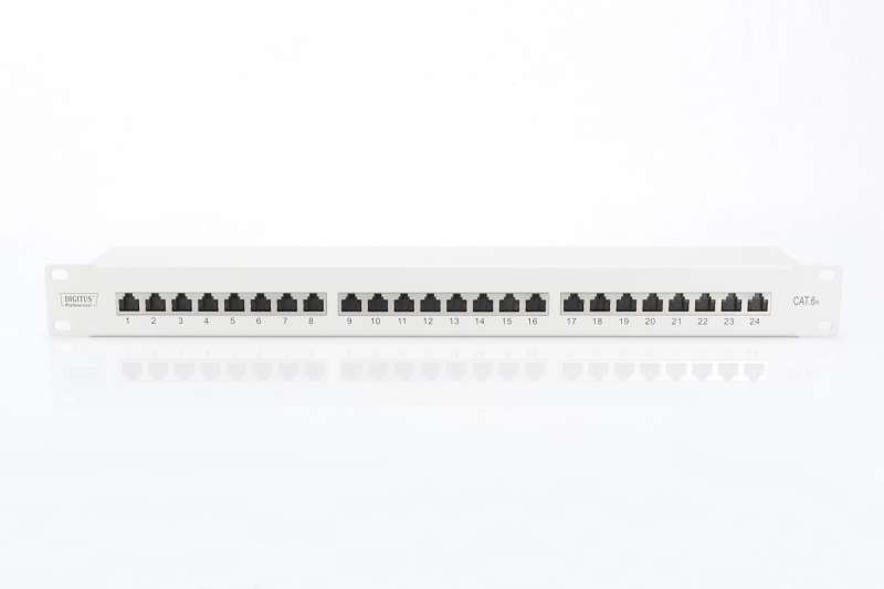 Digitus 24-port Patch Panel 1U Grey