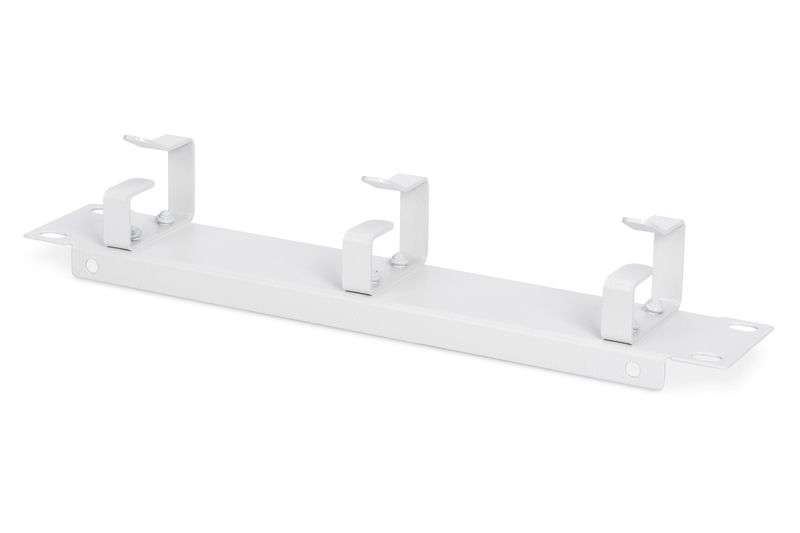 Digitus 254mm (10") 1U Cable management 3x Cable Rings White