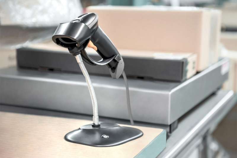 Digitus 2D Barcode Scanner QR-Code Compatible Vonalkódolvasó Black