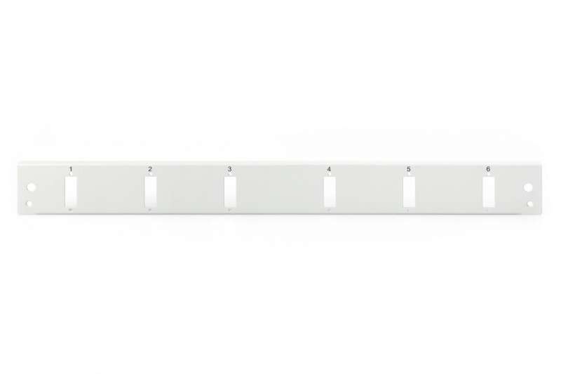 Digitus 6-port Patch Panel 1U Grey