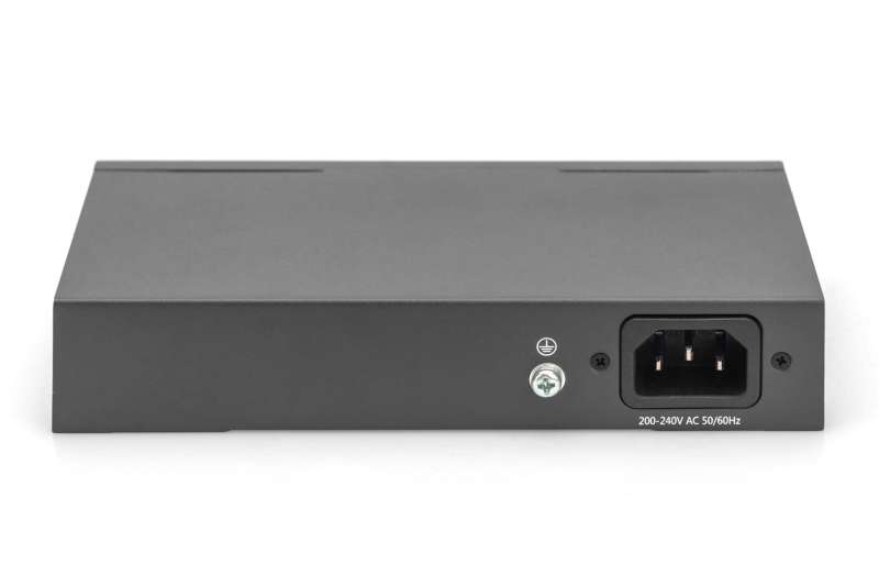 Digitus 8+2 Port Gigabit PoE Switch Black