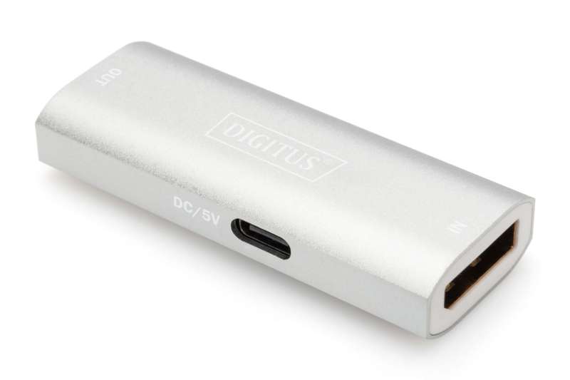 Digitus 8K DisplayPort Repeater Silver