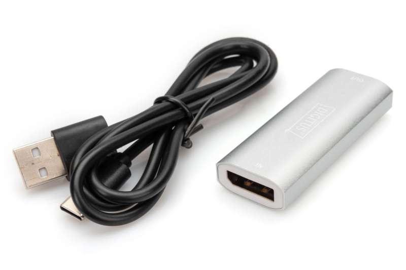 Digitus 8K DisplayPort Repeater Silver