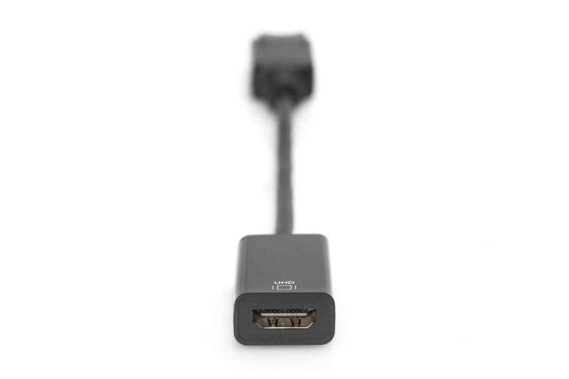 Digitus Active DisplayPort Adapter/Converter DP to HDMI 0,2m Black