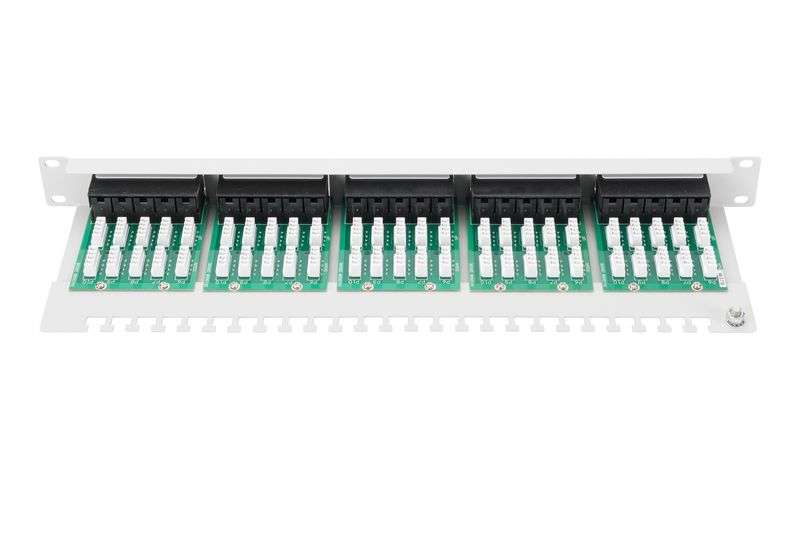 Digitus 50-port Patch Panel 1U Grey