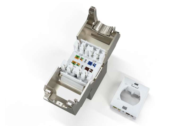 Digitus CAT 6A Keystone Jack, shielded,Re-embedded 12pc