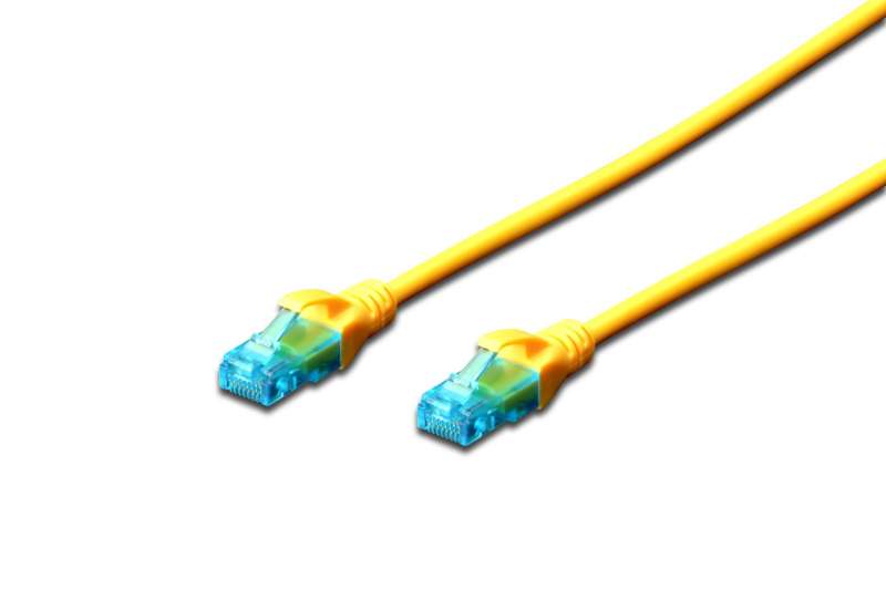 Digitus CAT5e U-UTP Patch Cable 2m Yellow