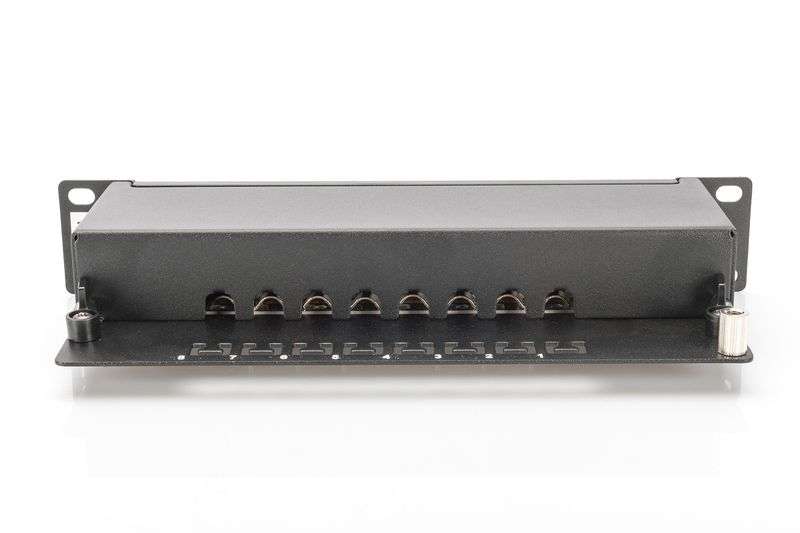 Digitus 8-port Patch Panel 1U Black