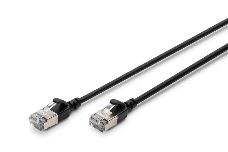 Digitus CAT6A F-FTP Patch Cable 0,3m Black