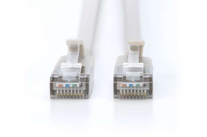 Digitus CAT6A F-FTP Patch Cable 0,3m Grey