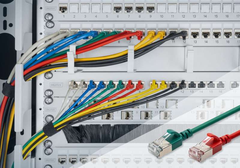 Digitus CAT6A F-FTP Patch Cable 1,5m Green