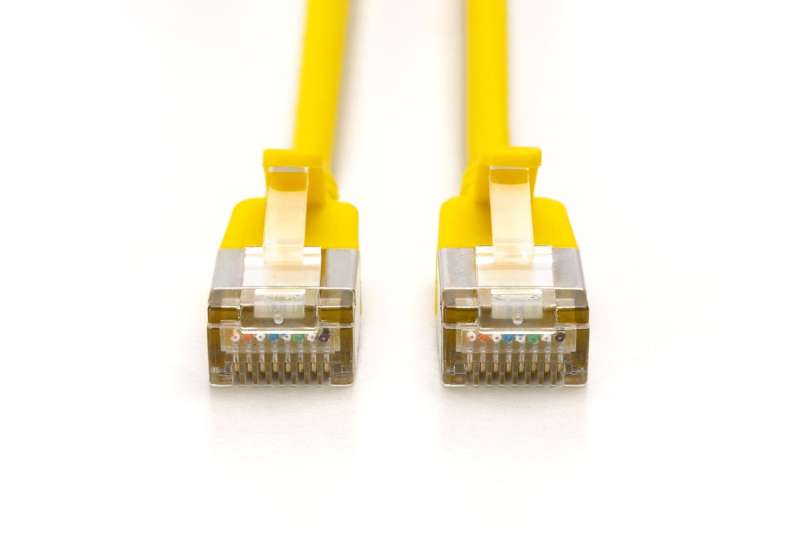 Digitus CAT6A F-FTP Patch Cable 3m Yellow