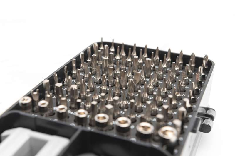 Digitus DA-70361 Precision Mechanic Screwdriver Set 115-piece Black
