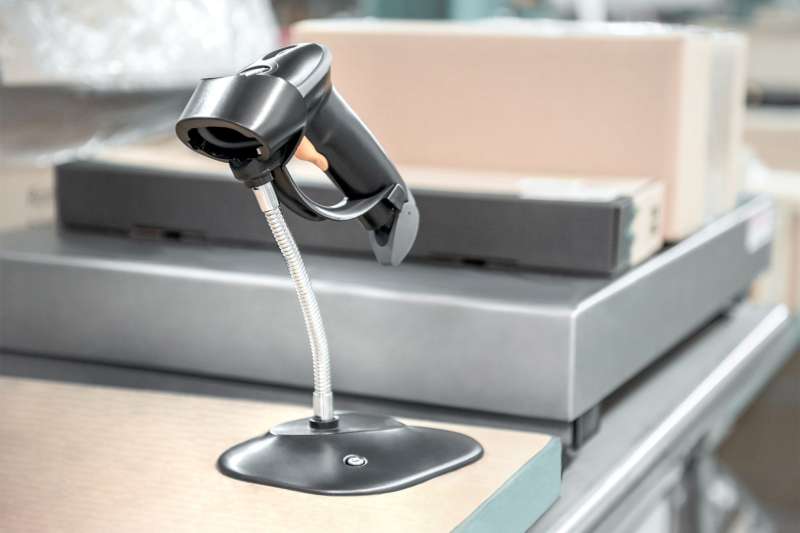 Digitus DA-81003 1D/2D kézi vonalkódolvasó USB kit állvánnyal