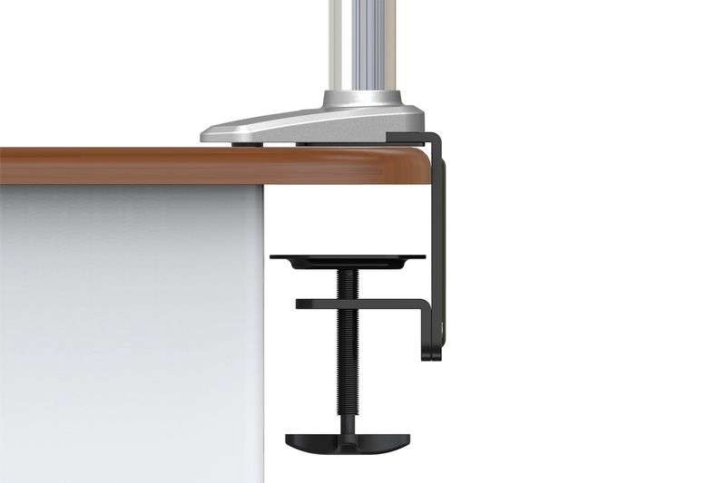 Digitus DA-90351 Universal Single Monitor Mount With Gas Spring And Table Fixture Silver