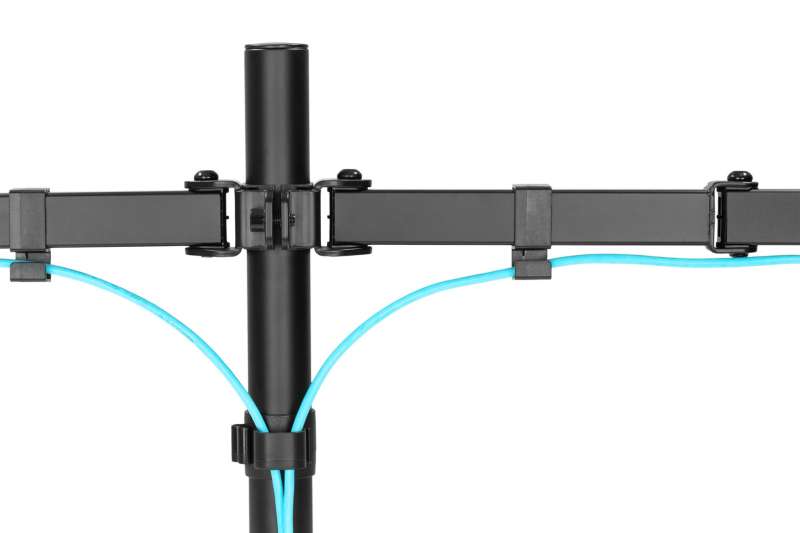 Digitus DA-90400 Dual monitor mount 15"-32" Black