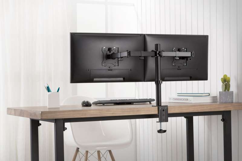 Digitus DA-90400 Dual monitor mount 15"-32" Black