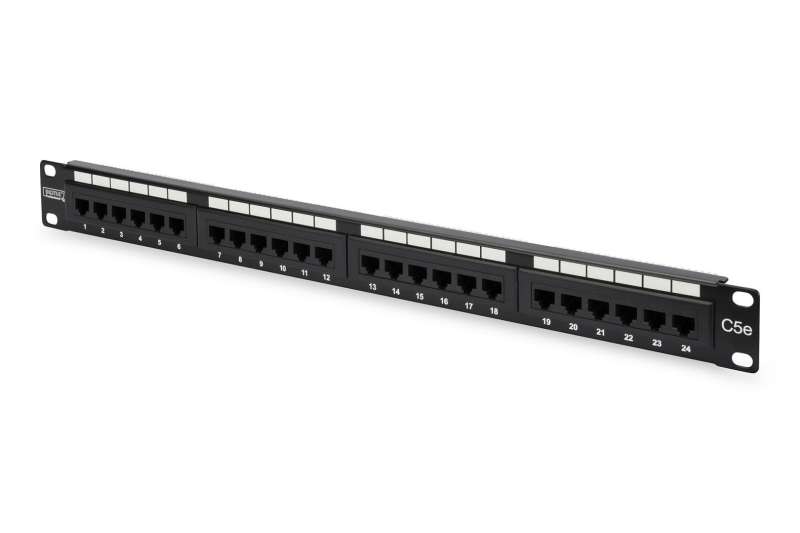 Digitus 24-port Patch Panel 4U Black