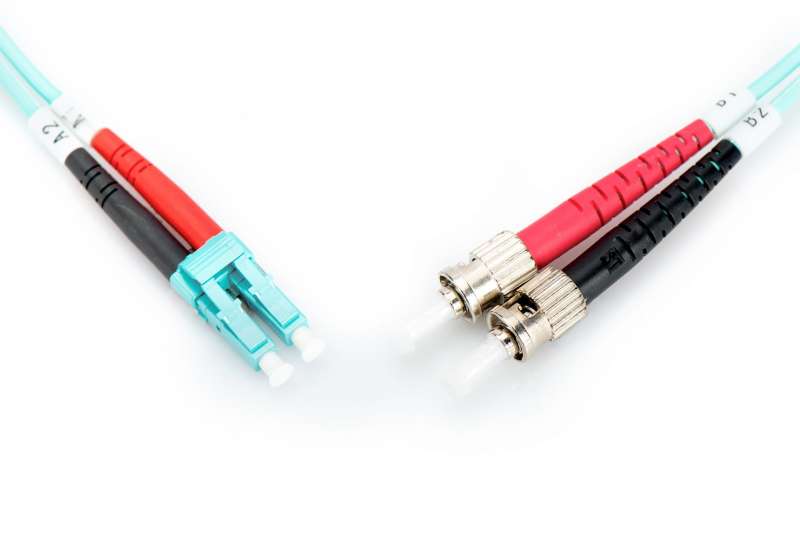 Digitus DK-2531-02/3 száloptikás kábel 2 M LC ST I-VH OM3 Blue