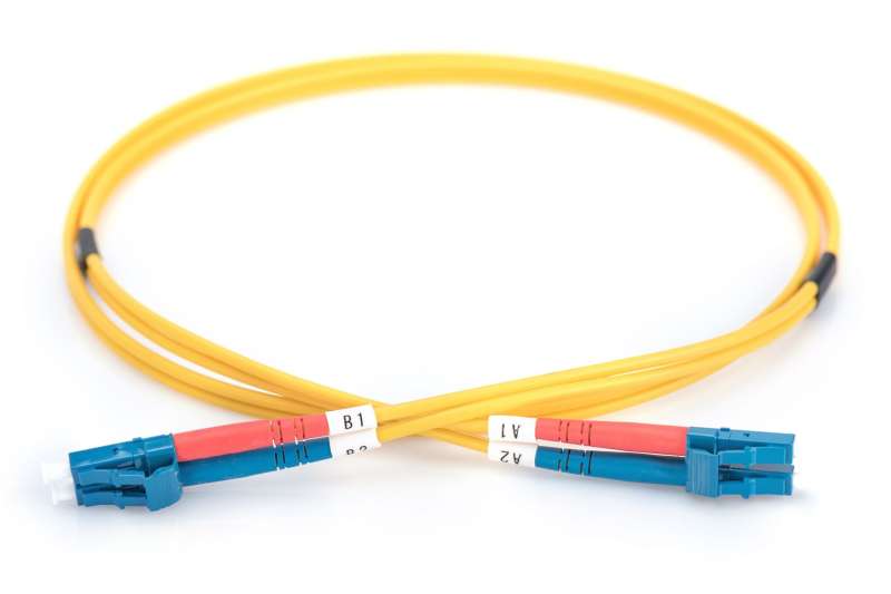 Digitus DK-2933-10 száloptikás kábel 10 M LC I-VH OS2 Yellow