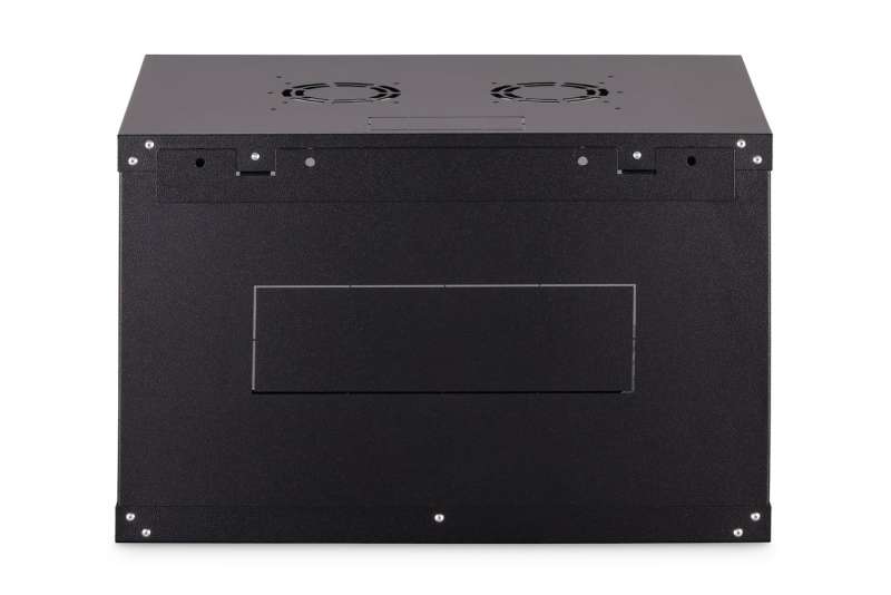 Digitus DN-19 07-U-EC-SW Falra szerelhető Rackszekrény Black