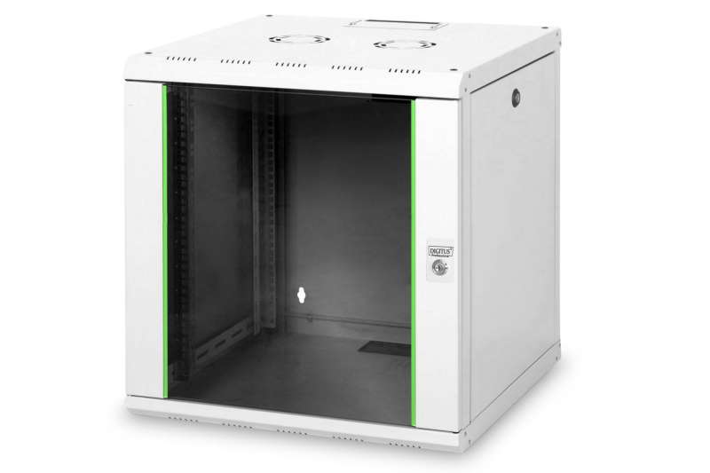 Digitus DN-19 12U-6/6 Falra szerelhető Rackszekrény Grey