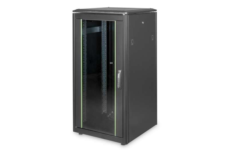 Digitus DN-19 22U-6/6-B-1 Szabadon álló Rackszekrény Black