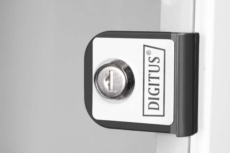 Digitus DN-49104 Falra szerelhető Rackszekrény Grey