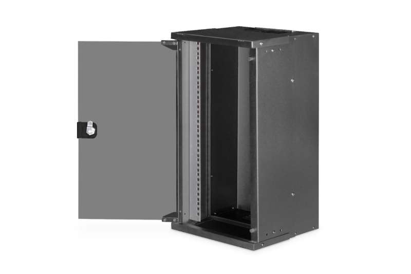 Digitus DN-49105 Falra szerelhető Rackszekrény Black